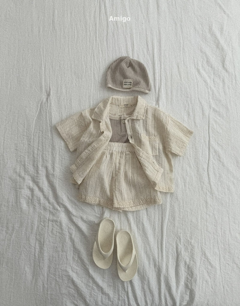 Amigo - Korean Children Fashion - #minifashionista - Mild Tape Pants - 10