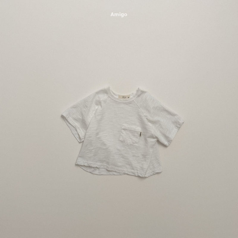Amigo - Korean Children Fashion - #prettylittlegirls - Pocket Raglan Tee - 3
