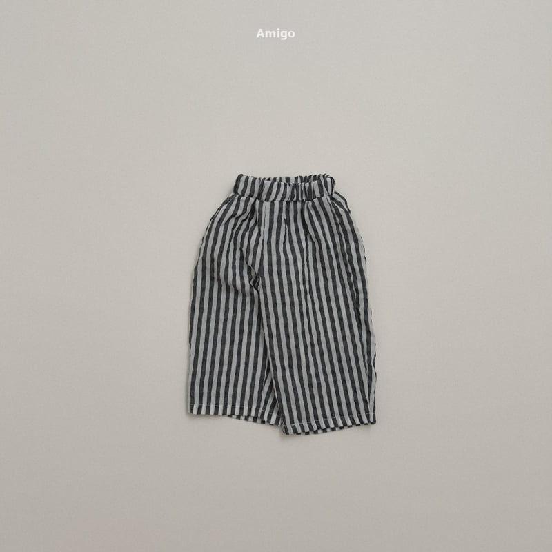 Amigo - Korean Children Fashion - #prettylittlegirls - Flowy Stripe Pants - 7