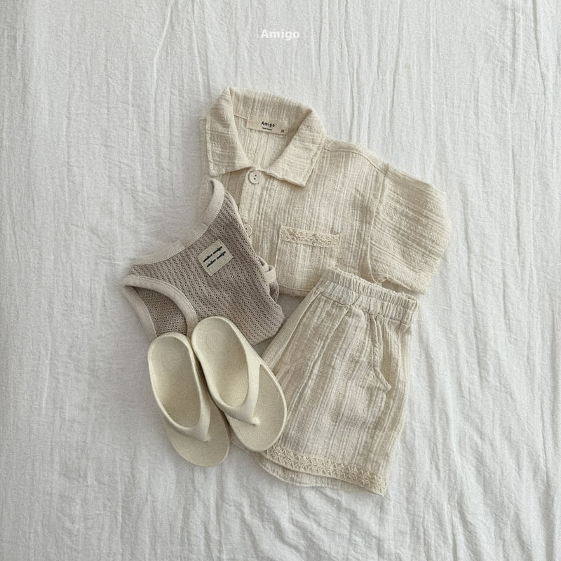 Amigo - Korean Children Fashion - #prettylittlegirls - Mild Tape Pants - 11