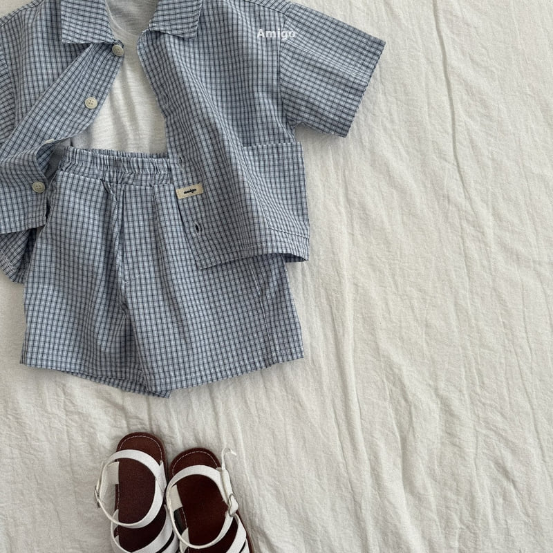 Amigo - Korean Children Fashion - #stylishchildhood - Swing Check Pants - 8