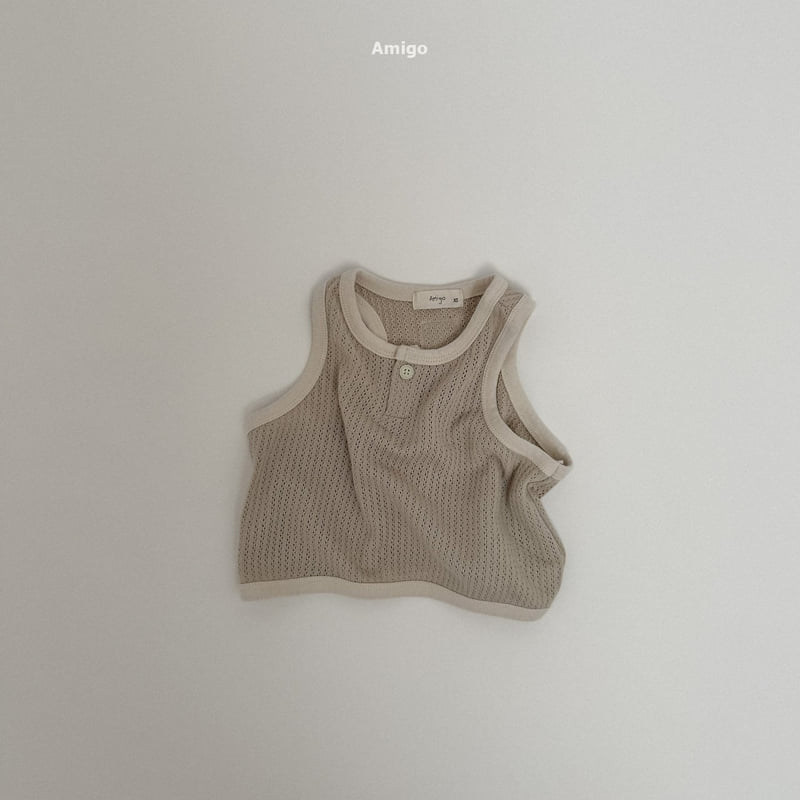 Amigo - Korean Children Fashion - #prettylittlegirls - Rain Jacquard Sleeveless - 4
