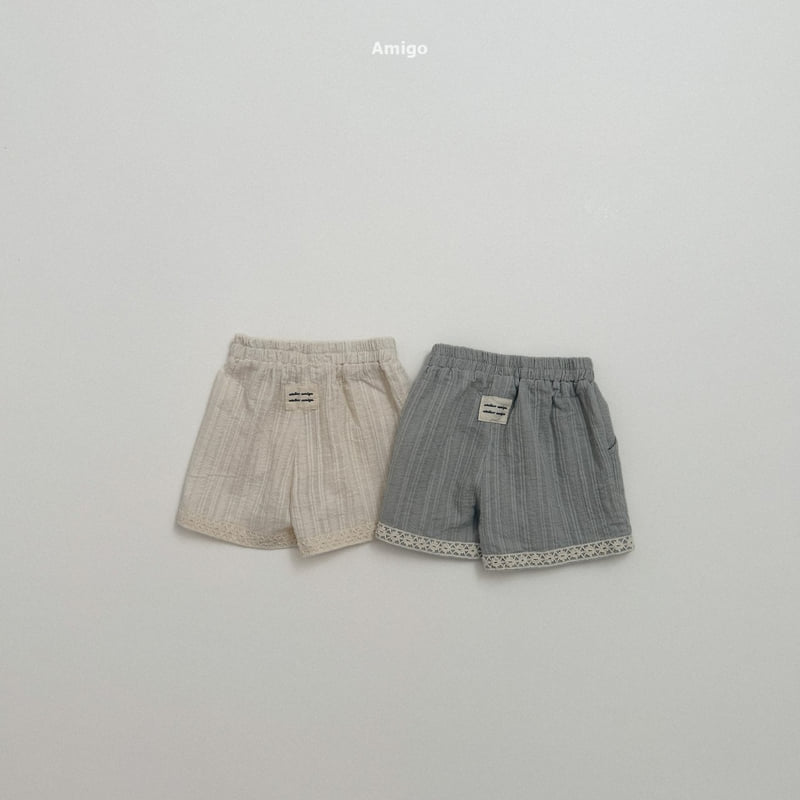 Amigo - Korean Children Fashion - #todddlerfashion - Mild Tape Pants - 12