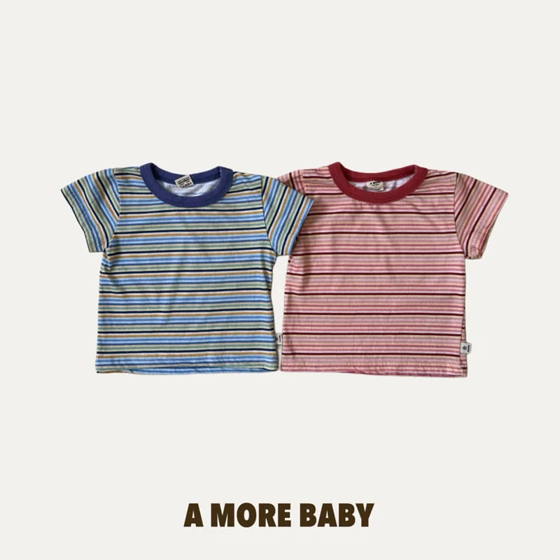 Amore - Korean Baby Fashion - #babyboutique - Stripe Tee