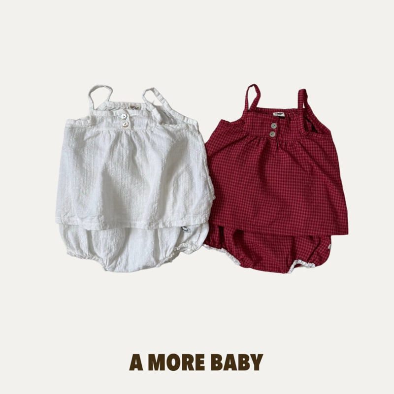 Amore - Korean Baby Fashion - #babyboutique - Kohlrabi Sleeveless Set - 7