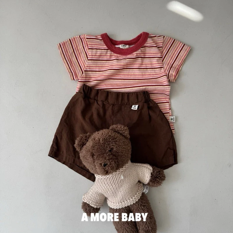 Amore - Korean Baby Fashion - #babyfashion - Stripe Tee - 5