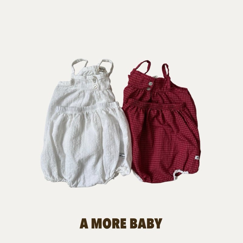 Amore - Korean Baby Fashion - #babyoutfit - Kohlrabi Sleeveless Set - 2
