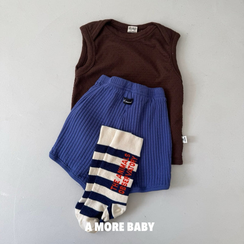 Amore - Korean Baby Fashion - #onlinebabyshop - Apricot Pants - 3
