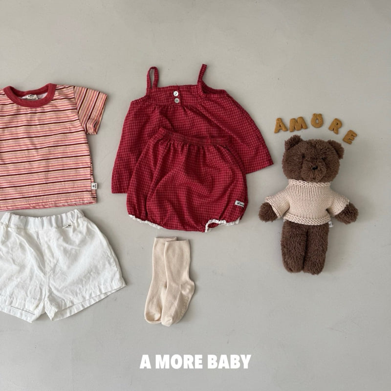 Amore - Korean Baby Fashion - #smilingbaby - Kohlrabi Sleeveless Set - 6