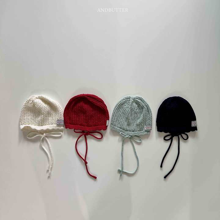 Andbutter - Korean Children Fashion - #Kfashion4kids - Crochet Color Beanie