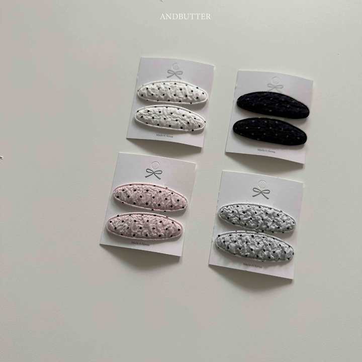 Andbutter - Korean Children Fashion - #Kfashion4kids - Dot Hairpin - 11