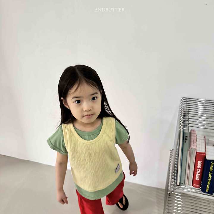 Andbutter - Korean Children Fashion - #Kfashion4kids - Kitsch Daily Set Tee - 9