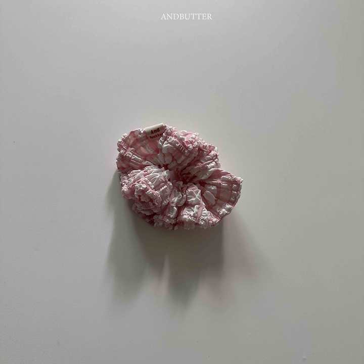Andbutter - Korean Children Fashion - #childofig - Check Scrunchie - 8