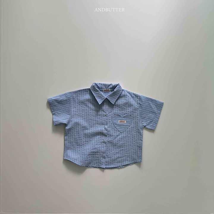 Andbutter - Korean Children Fashion - #childofig - Bebe Heart Shirt - 6