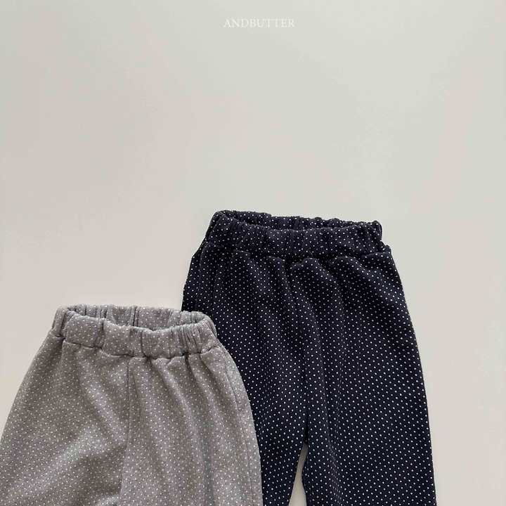 Andbutter - Korean Children Fashion - #childofig - Dot Frill Pants - 4