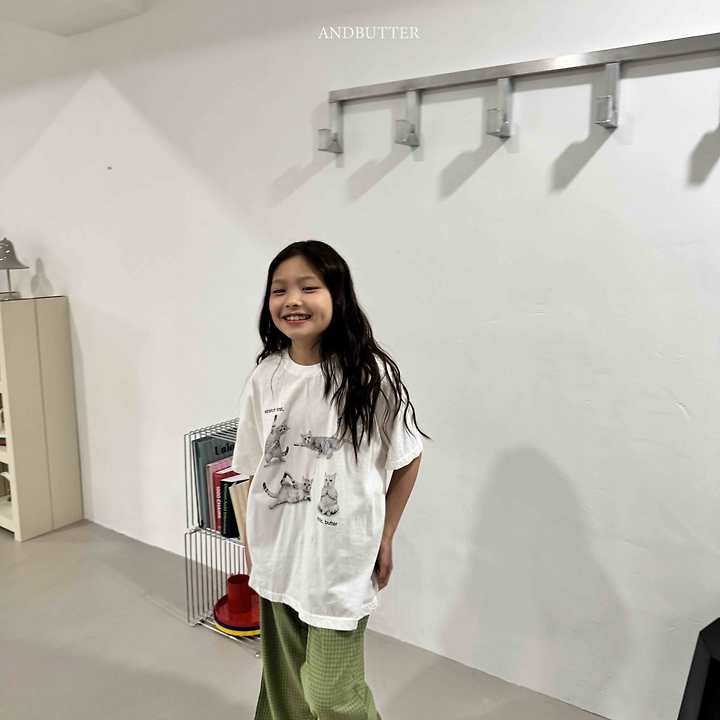 Andbutter - Korean Children Fashion - #childofig - Hello Cat Tee - 8