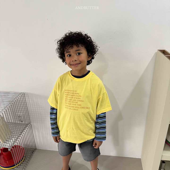 Andbutter - Korean Children Fashion - #childrensboutique - Good Day Tee - 10