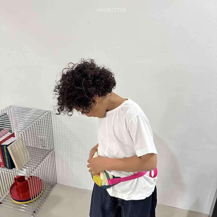 Andbutter - Korean Children Fashion - #childrensboutique - Color Line Tee - 8