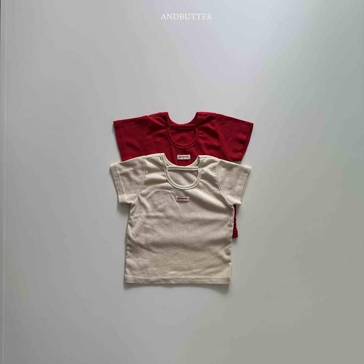 Andbutter - Korean Children Fashion - #childrensboutique - Back Point Tee - 5