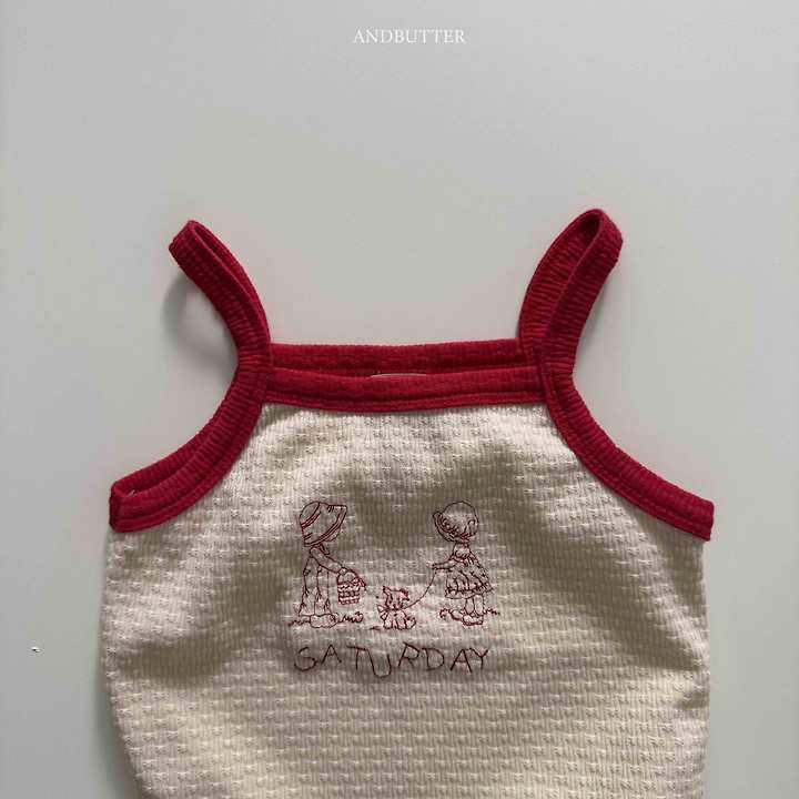 Andbutter - Korean Children Fashion - #childrensboutique - Saturday Sleeveless - 7