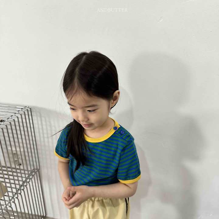 Andbutter - Korean Children Fashion - #designkidswear - Daily Button Tee - 10