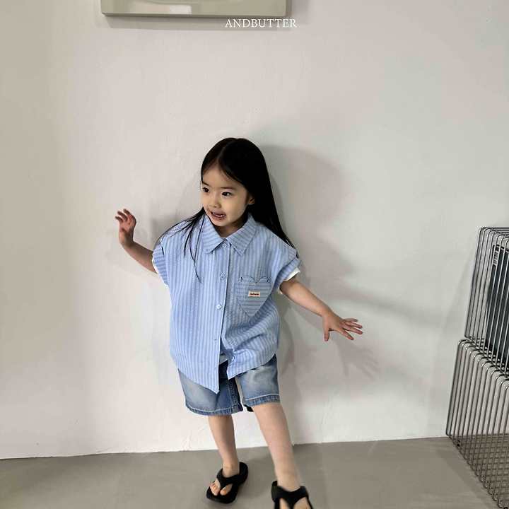 Andbutter - Korean Children Fashion - #designkidswear - Bebe Heart Shirt - 8