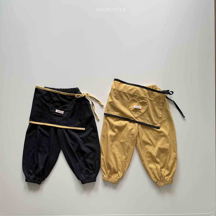 Andbutter - Korean Children Fashion - #designkidswear - Apron Pants - 7