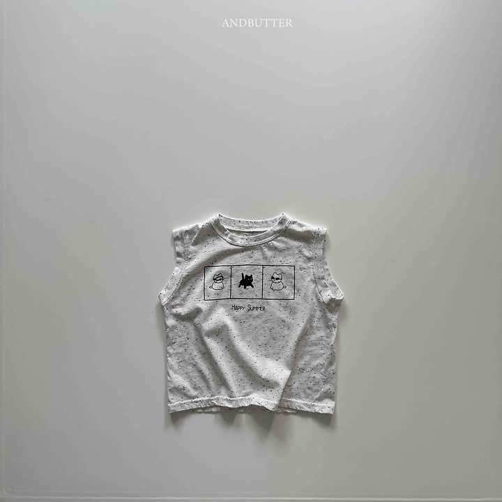 Andbutter - Korean Children Fashion - #designkidswear - Summer Happy Sleeveless - 6