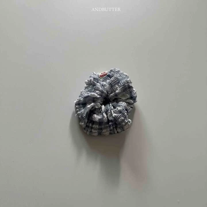 Andbutter - Korean Children Fashion - #discoveringself - Check Scrunchie - 11