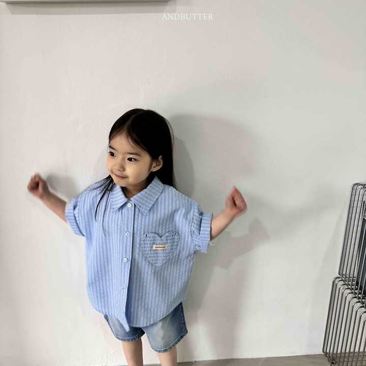 Andbutter - Korean Children Fashion - #discoveringself - Bebe Heart Shirt - 9