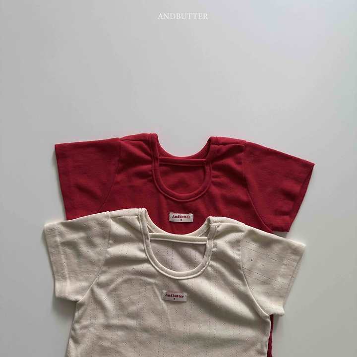Andbutter - Korean Children Fashion - #discoveringself - Back Point Tee - 7