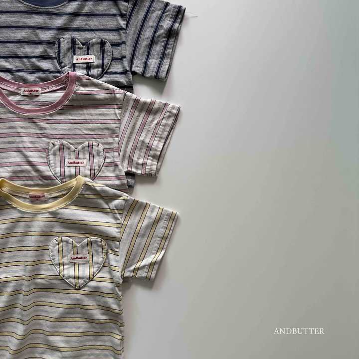 Andbutter - Korean Children Fashion - #discoveringself - Cookie Heart Tee - 6