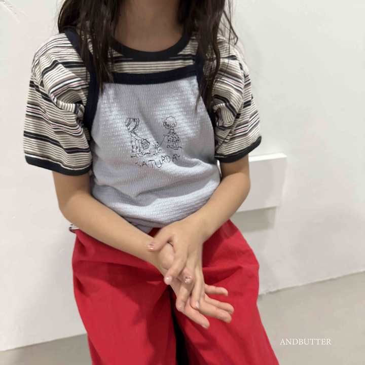 Andbutter - Korean Children Fashion - #fashionkids - Saturday Sleeveless - 10