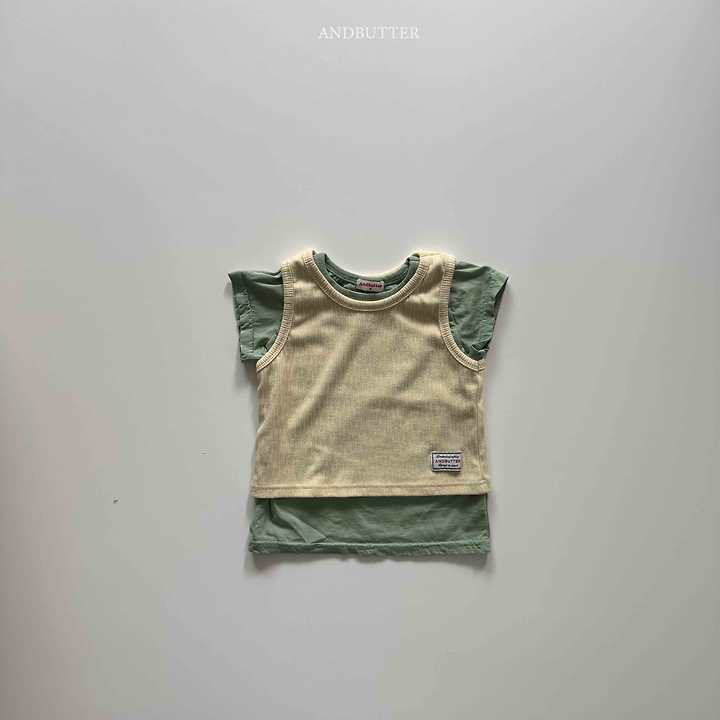 Andbutter - Korean Children Fashion - #fashionkids - Kitsch Daily Set Tee - 5