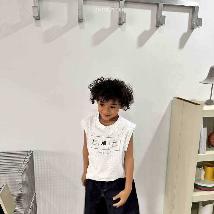 Andbutter - Korean Children Fashion - #fashionkids - Summer Happy Sleeveless - 8