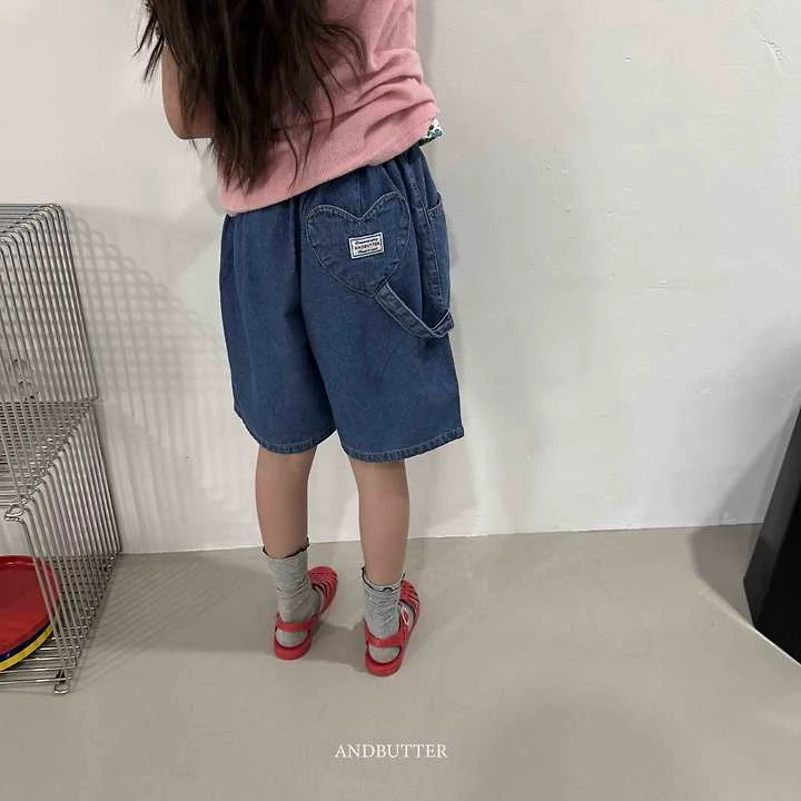Andbutter - Korean Children Fashion - #kidsshorts - Heart Loop Pants - 11