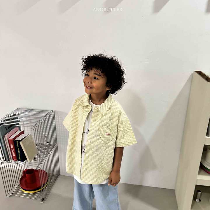 Andbutter - Korean Children Fashion - #kidsshorts - Bebe Heart Shirt - 11