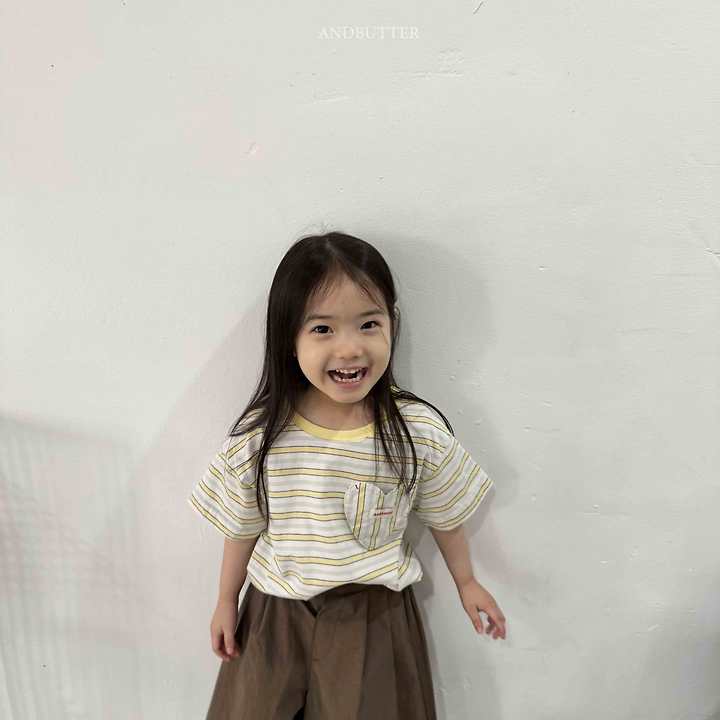Andbutter - Korean Children Fashion - #kidsshorts - Cookie Heart Tee - 8