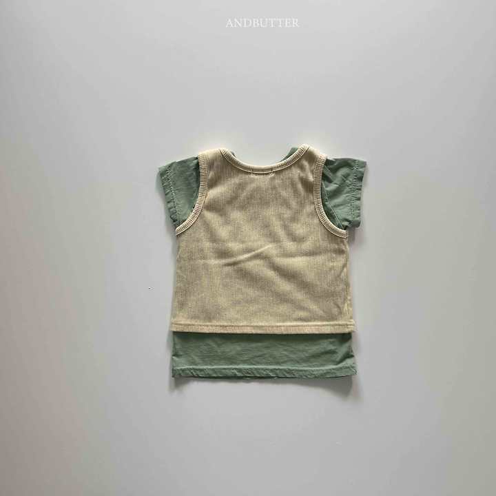 Andbutter - Korean Children Fashion - #kidsshorts - Kitsch Daily Set Tee - 6