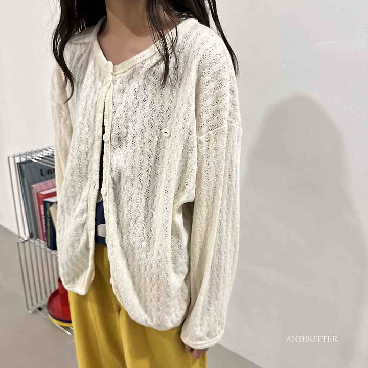 Andbutter - Korean Children Fashion - #kidsshorts - Light Cardigan - 11