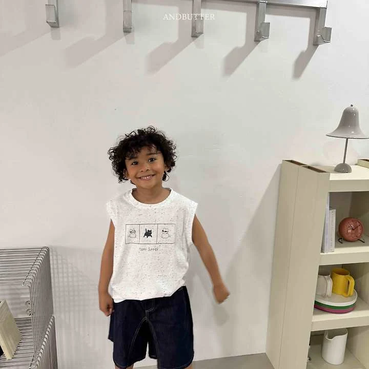 Andbutter - Korean Children Fashion - #kidsshorts - Summer Happy Sleeveless - 9