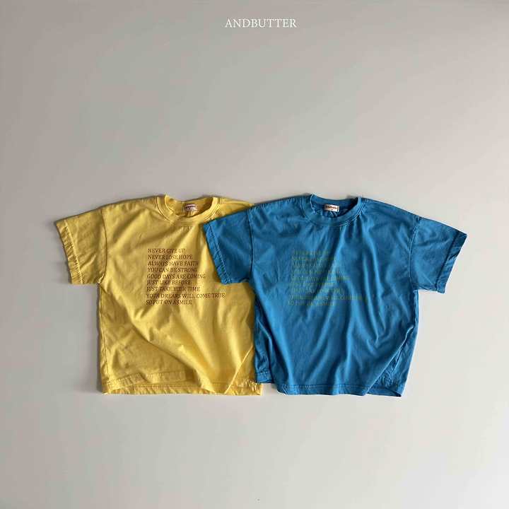 Andbutter - Korean Children Fashion - #kidsstore - Good Day Tee