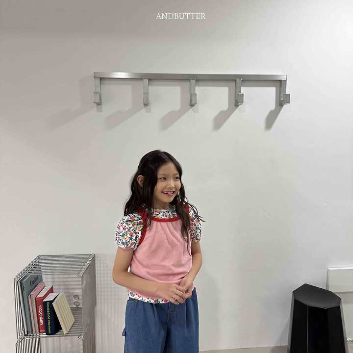Andbutter - Korean Children Fashion - #kidsstore - Eyelet Puff Tee - 9