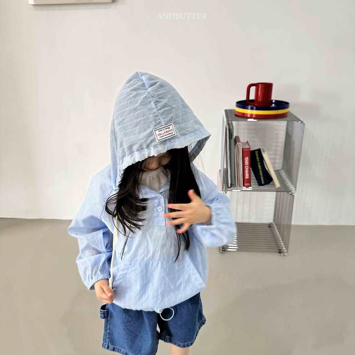 Andbutter - Korean Children Fashion - #kidsstore - Seersucker Hood - 8