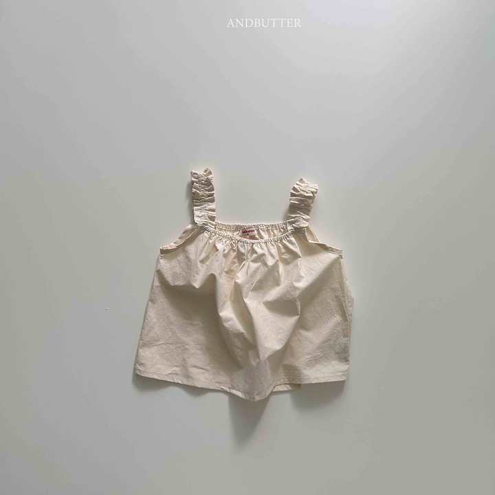 Andbutter - Korean Children Fashion - #kidsstore - Shirring Sleeveless - 6