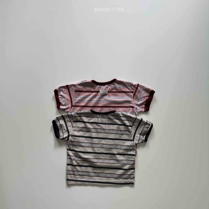 Andbutter - Korean Children Fashion - #kidsshorts - Play Color Tee - 4