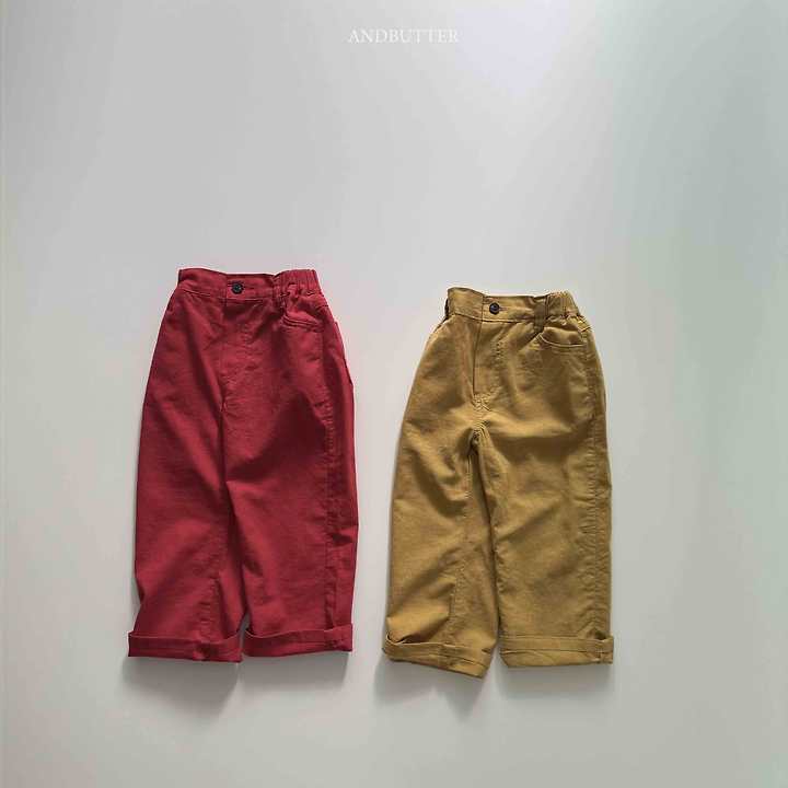 Andbutter - Korean Children Fashion - #kidsstore - Linen Daily Pants