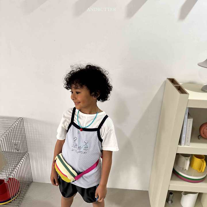 Andbutter - Korean Children Fashion - #kidsstore - Saturday Sleeveless - 12