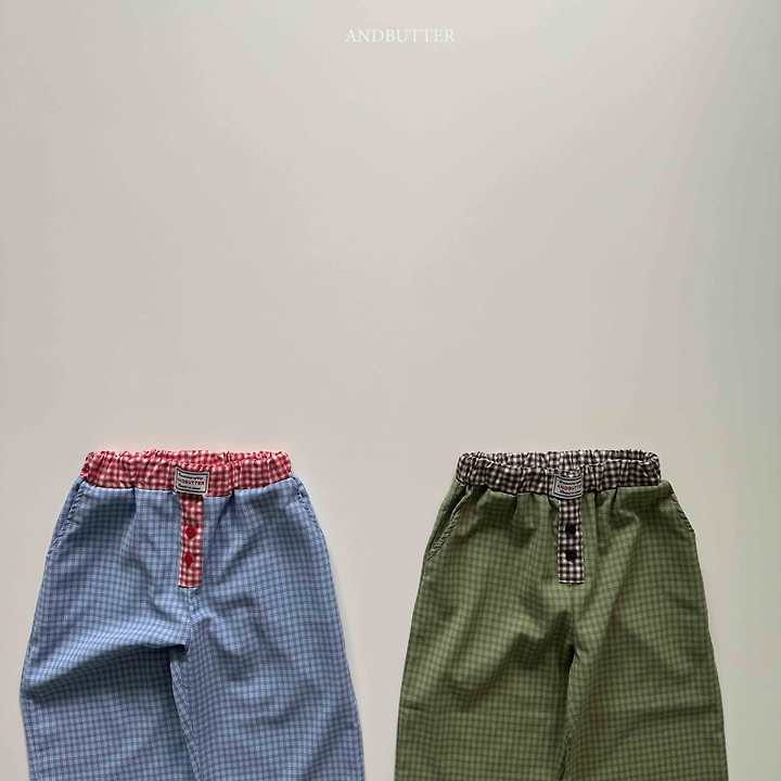 Andbutter - Korean Children Fashion - #kidsshorts - Pajama Color Pants - 4