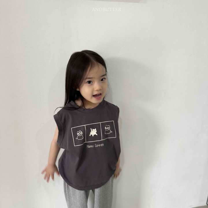 Andbutter - Korean Children Fashion - #kidsstore - Summer Happy Sleeveless - 10